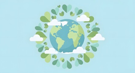 Earth day celebration protecting our planet with love and care