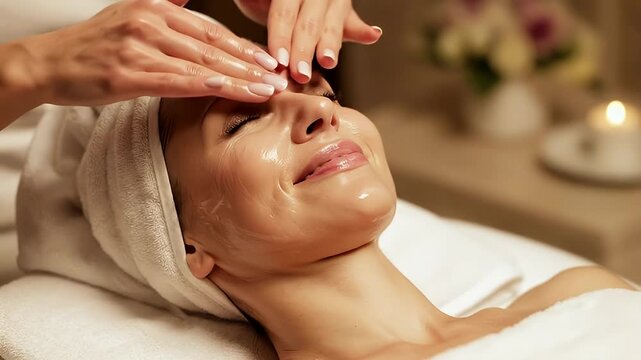 Relaxing Facial Massage for Ultimate Skin Rejuvenation and Wellness.