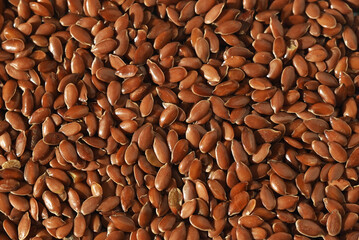 flax texture. linseed background macro