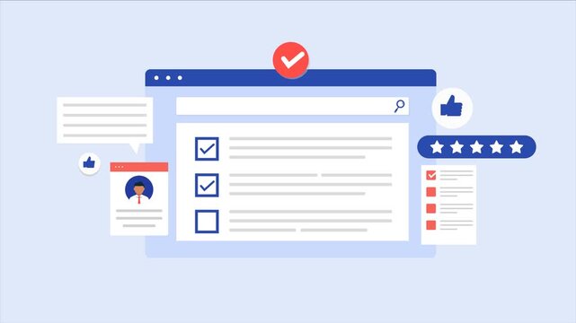Customer Satisfaction Survey Dashboard UI Design