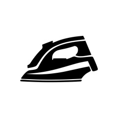 Electric Steam Iron Vector Icon