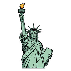statue of liberty vector illustration ©  TOWHIDUL ISLAM