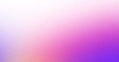 Fototapeta premium Dreamy abstract gradient backdrop transitioning from soft pink and peach to vibrant violet, perfect for romantic themes.