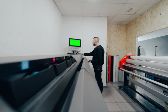 Skilled worker in vehicle customization workshop