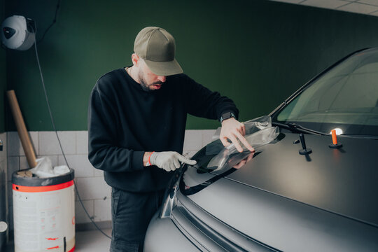 Vehicle branding and customization in an auto workshop