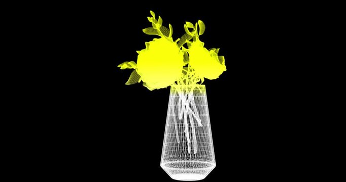Flower 360 Rotation