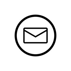 Envelope Mail Icon Vector Illustration