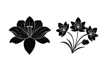Simple Floral Design Elements