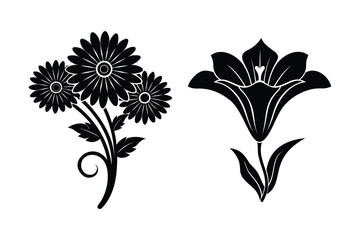Simple Floral Design Elements