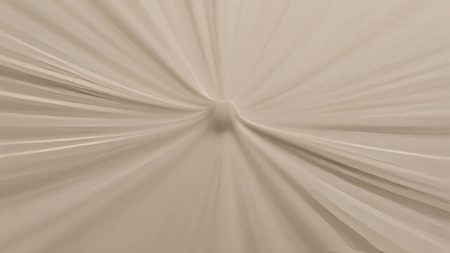 Beige abstract with distorted lines converging towards a central soft glow effect