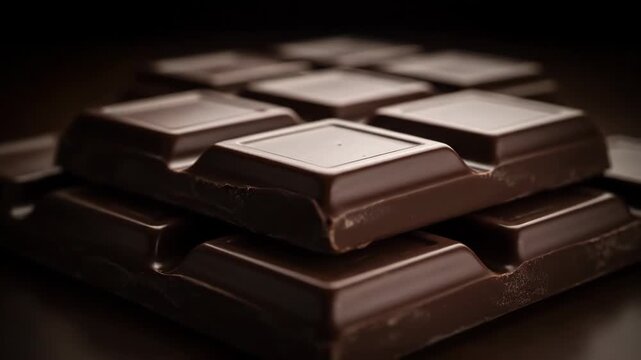Roasted cocoa beans transform into delicious chocolate. Indulge in the rich, dark sweetness.