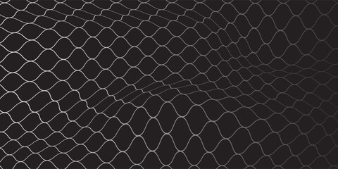 Mesh texture for soccer net  pattern for soccer goal, volleyball net, basketball hoop, hockey. Abstract net background for sports. © wahyu