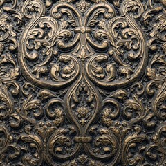 Detailed embossed patterns create a three&ndash;dimensional appearan