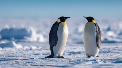 Fototapeta premium king penguin in antarctica