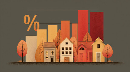 Real estate markets respond to interest rate changes.