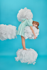 Naklejka premium Gentle Cloud Sleep