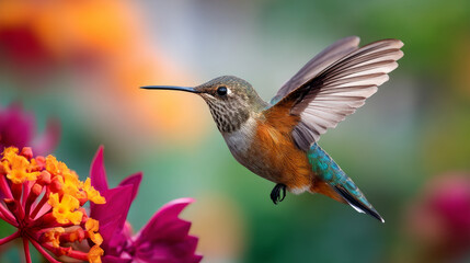 Planet Earth with clean air and nature relying on renewable resources. Ecological alternative sustainable energy for an ecologically clean planet. Concept of ecology and environmental protection