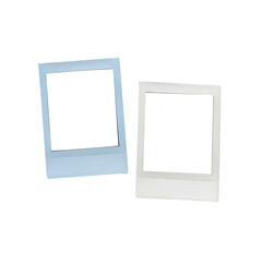 Fototapeta premium Two empty photo frames