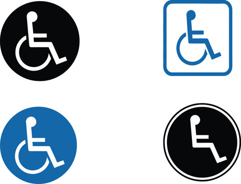 International symbol of access logos and icons