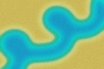 Сolored lines are drawn by hand. Illustration of noise and grainy texture.