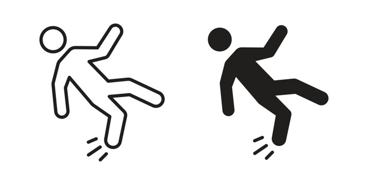 Accident icon in editable style. Vector icon graphics