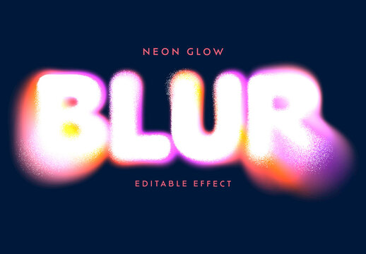 Neon Glow Text Effect