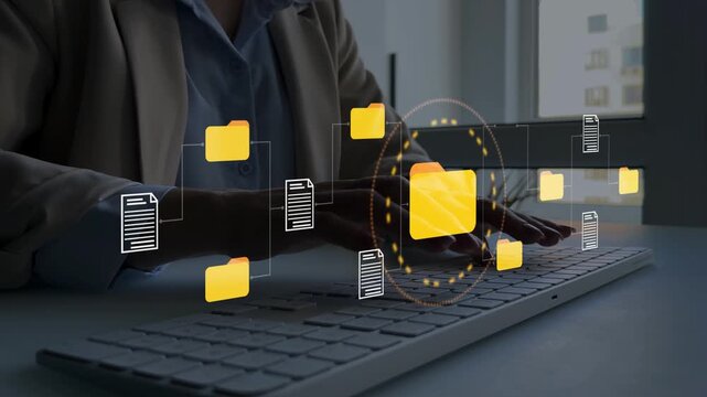 Process automation to efficiently manage files and documentation storage.System online documentation database and document management.Archiving documents in folders for efficient management secure.	
