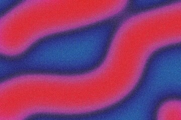 Сolored lines are drawn by hand. Illustration of noise and grainy texture.