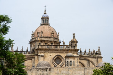 Fototapeta premium Cathedral Dome in Jerez de la Frontera