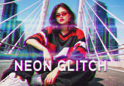 Glitch Photo Effect