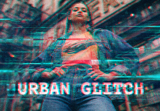Glitch Photo Effect