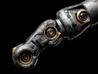 industrial robot joint isolated on a transparent background ar 43