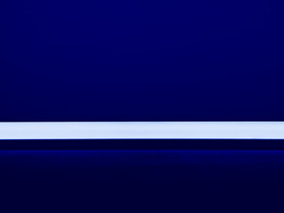 Blueish lamp illumination abstract background
