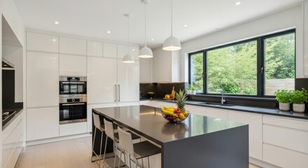 modern kitchen interior
