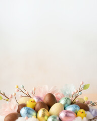 Easter Promotional Background for Social Media 