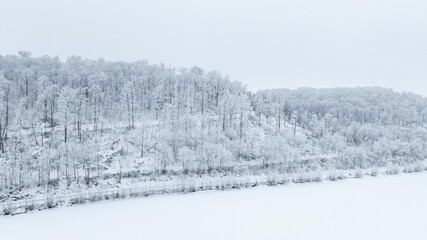 Winterlandschaft Harz Bergsee G&uuml;ntersberge