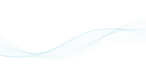 Abstract wavy lines illustration