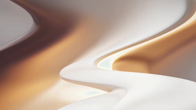 Shapes Drifting Slowly with Subtle Scale Changes in Loop-Ready Motion 4K