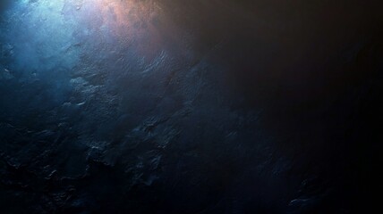 Mysterious dark blue textured background. AI generated