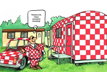 Salesman believes in AIbranding