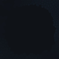 Minimalist Square Dark Layout with Copyspace - Off-Black Vector Frame