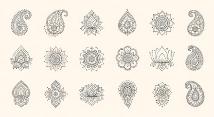 Mehndi Vector png