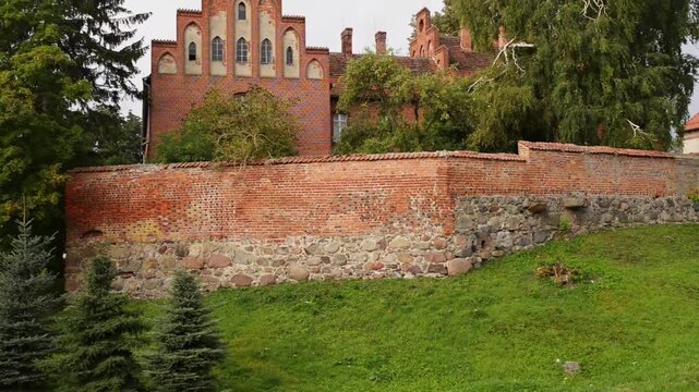 Teutonic castle in Sztum, Poland
