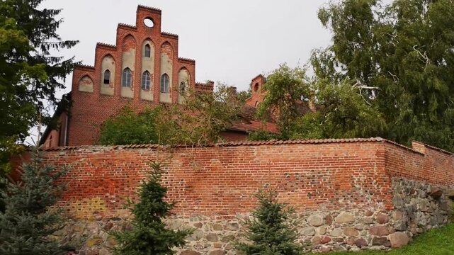 Teutonic castle in Sztum, Poland