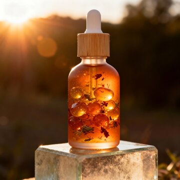 Amber Heritage: The Botanical Elixir