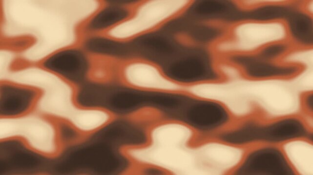 Abstract Tortoiseshell Pattern Seamless Loop Light Tan Orange