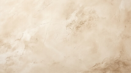 Obraz premium Aged cement wall in warm beige color with subtle texture and natural imperfections, creating serene and inviting atmosphere