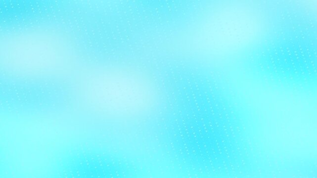 Bright Cyan Blue Background with Subtle White Sparkle Dots Soft Bokeh Light
