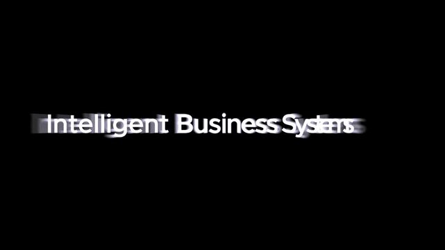 A professional video showcasing intelligent business systems in a modern office setting
