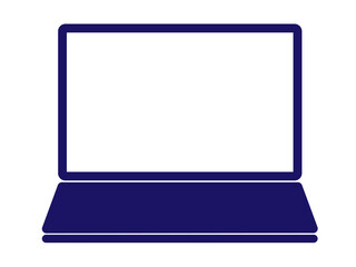 ノートパソコンアイコン（PCシルエット）